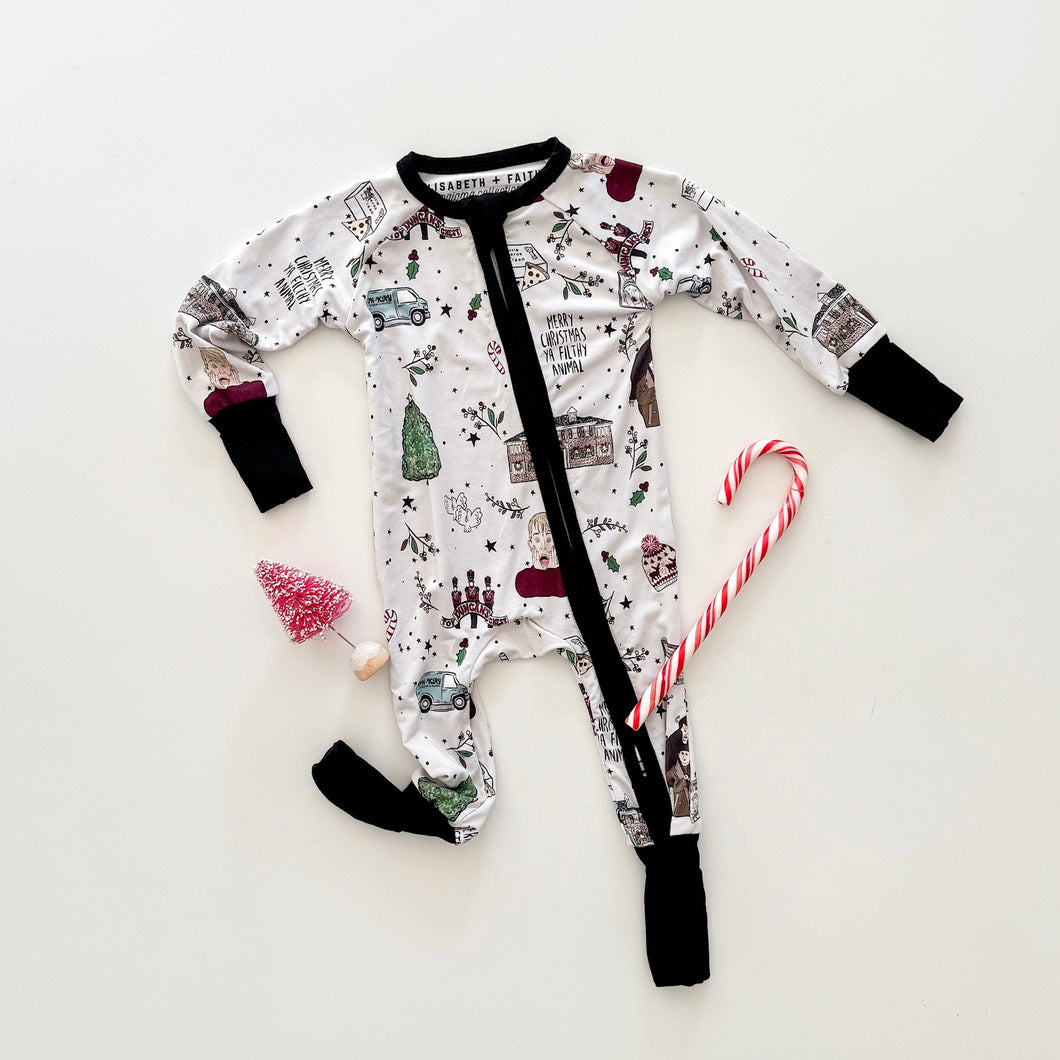 LOST IN NYC • baby zipper pjs (one-piece) FLASH