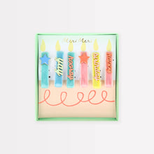 Load image into Gallery viewer, Happy Birthday Enamel Hair Clips by Meri Meri