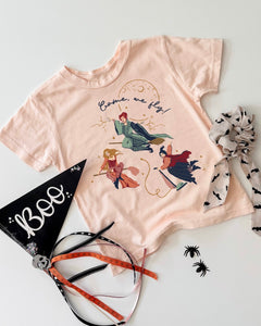 COME, WE FLY • kids pullover (peachy pumpkin)