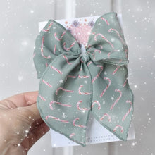 Load image into Gallery viewer, CANDY CANE • bow