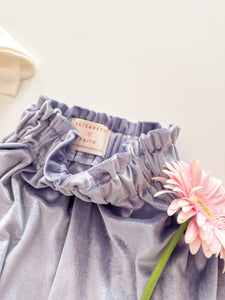 Paper bag skirt • kids (velvet lilac)