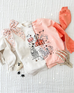 SPOOKY SWIFTIE • color block pullover (women + kids)