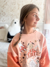 Load image into Gallery viewer, SPOOKY SWIFTIE • color block pullover (women + kids)