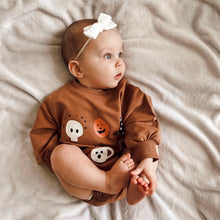 Load image into Gallery viewer, FALL-O-WEEN • baby bubble romper