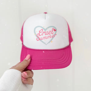 CRUEL SUMMER • trucker hat (adult + youth)