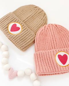 HEART BEANIE (kids)