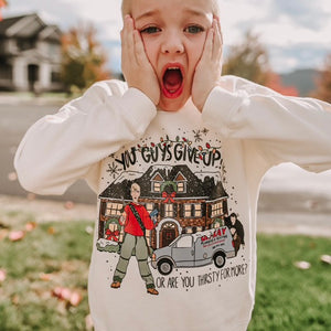 THIRSTY FOR MORE • kids pullover SUGAR COOKIE