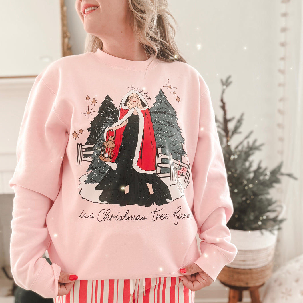 IN MY HEART • women's pullover MERRY PINK FLASH