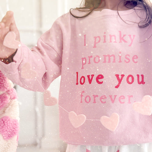 PINKY PROMISE • pullover (kids) in PETAL