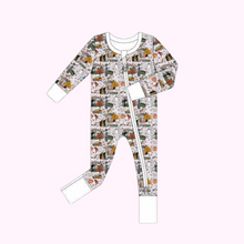 Load image into Gallery viewer, TAY-LOWEEN • baby zipper pjs