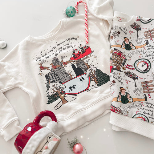 SPREAD CHRISTMAS CHEER • kids pullover SUGAR COOKIE