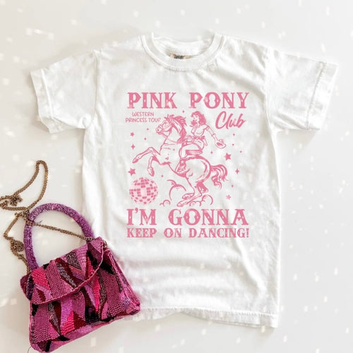 PINK PONY CLUB • heavyweight tee (women +tween/teen)