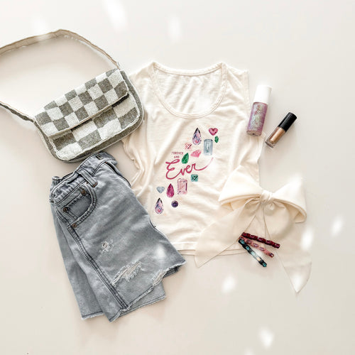 FOREVER + EVER • kids boxy tank