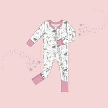 Load image into Gallery viewer, MIDNIGHTS • baby zipper pjs