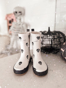 FRIENDLY SKULLS • rain boots CLOSEOUT