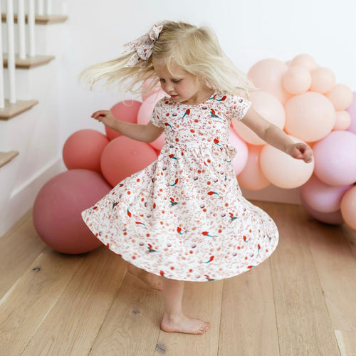 MERMAID • kids twirl dress (flash)