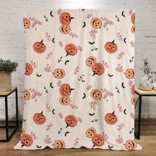 Load image into Gallery viewer, WHIMSY JACK O&#39; LANTERN • throw blanket