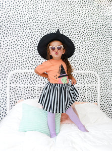 Twirl Skirt • kids/youth  (BEETLEJUICE STRIPE)