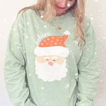 Load image into Gallery viewer, SANTA &quot;believe&quot; •  kids &amp; womens pullover CLOSEOUT