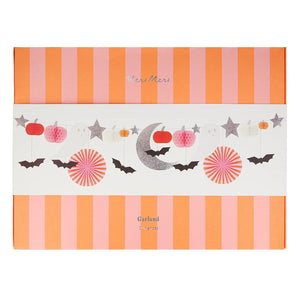 Pastel Honeycomb Halloween Garland by Meri Meri