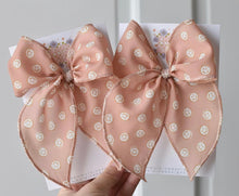 Load image into Gallery viewer, SMILEY • bow by Emmylaine Designs