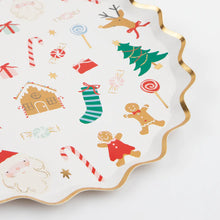 Load image into Gallery viewer, Jolly Christmas Side Plates by Meri Meri