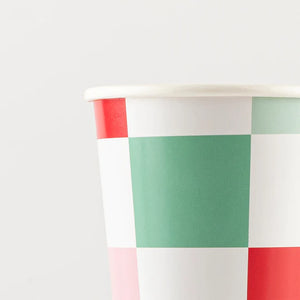 Multi Check Cups by Meri Meri