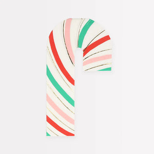 Stripy Candy Cane Napkins by Meri Meri