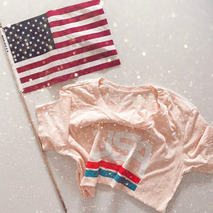 USA • WOMEN'S  tee / summer closeout