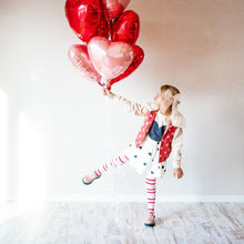 Load image into Gallery viewer, Twirl Skirt • kids (CONFETTI HEARTS) FLASH