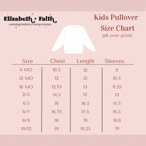 OH MY STARS • kids pullover