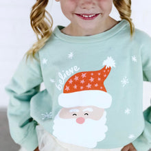 Load image into Gallery viewer, SANTA &quot;believe&quot; •  kids &amp; womens pullover CLOSEOUT