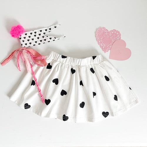 Twirl Skirt • kids (CONFETTI HEARTS) FLASH