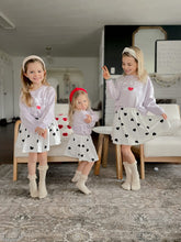 Load image into Gallery viewer, Twirl Skirt • kids (CONFETTI HEARTS) FLASH