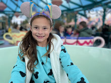 Load image into Gallery viewer, MAGICAL MOUSE • kids pullover AQUA BLUE /CLOSEOUT