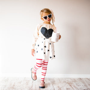 Twirl Skirt • kids (CONFETTI HEARTS) FLASH