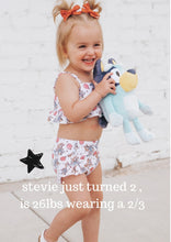 Load image into Gallery viewer, BLUE-YYY • two piece swimsuit by My Darling Creates