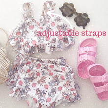 Load image into Gallery viewer, BLUE-YYY • two piece swimsuit by My Darling Creates